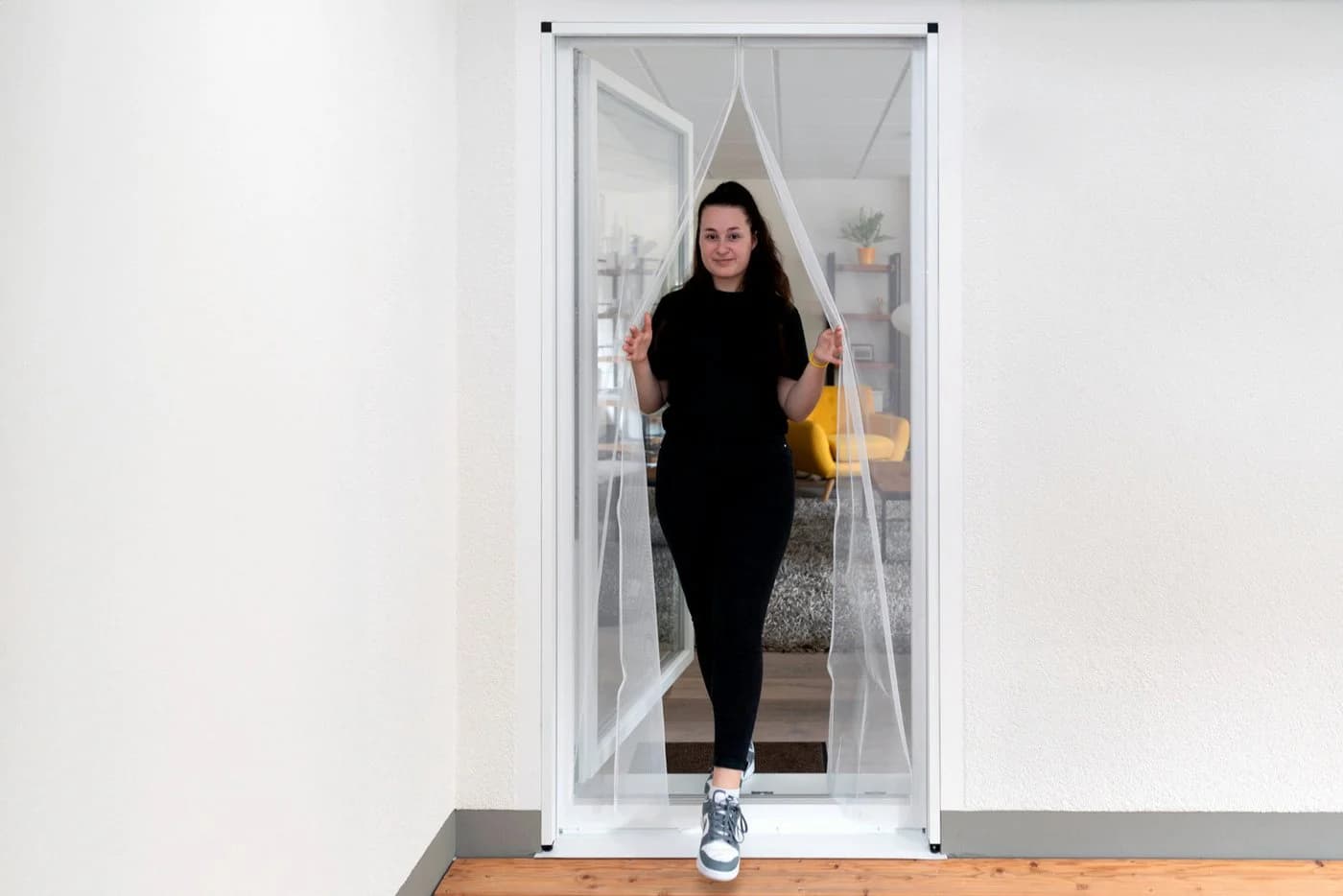 Insektenschutz-Magnetvorhang für Balkon- und Terrassentüren von Schellenberg
