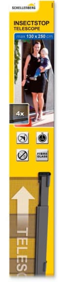 SCHELLENBERG Insektenschutz-Vorhang Telescope Anthrazit Teleskop Bild 2