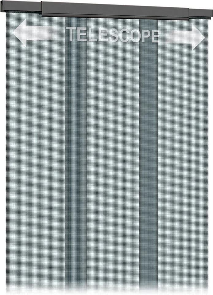 SCHELLENBERG Insektenschutz-Vorhang Telescope Anthrazit Polyester - Bild 4