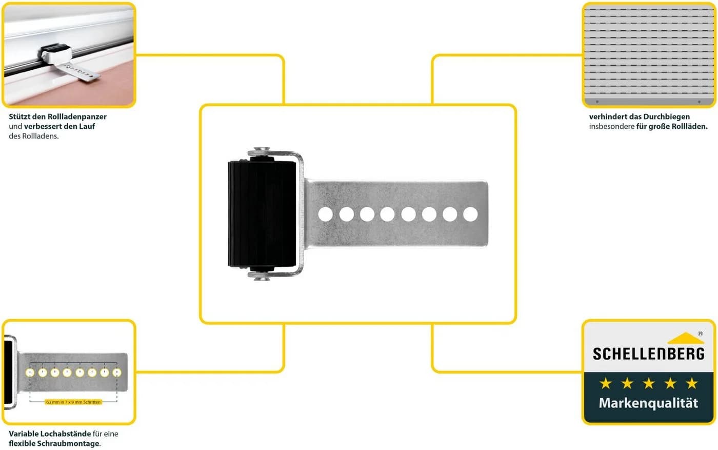 SCHELLENBERG Rollladen-Abdruckrolle Flexo für Mini und Maxi Rollladensysteme - Bild 4
