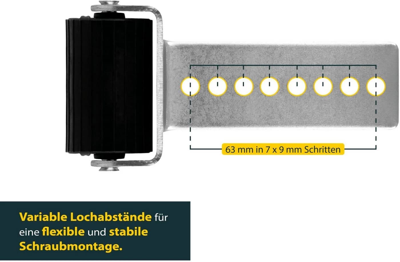 SCHELLENBERG Rollladen-Abdruckrolle Flexo für Mini und Maxi Rollladensysteme - Bild 5