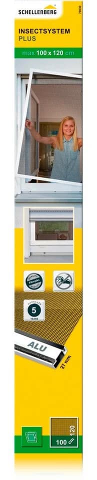 Insektenschutz-Fensterrahmen aus Aluminium und Fiberglasgewebe - Bild 2