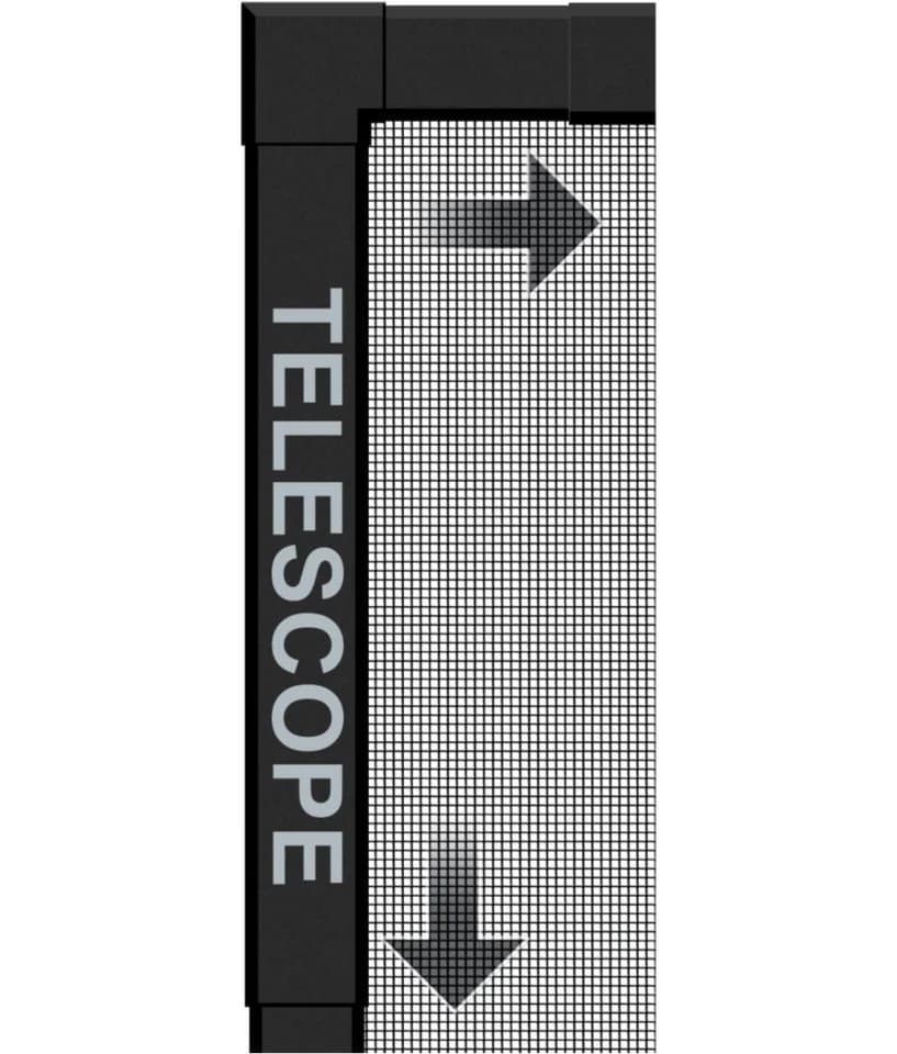 SCHELLENBERG Insektenschutz-Fensterrahmen Telescope ausziehbar grau - Bild 4