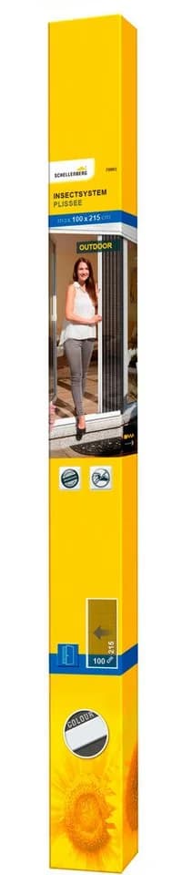 Schellenberg Insektenschutzrollo Weiß/Anthrazit für Balkontüren - Bild 3