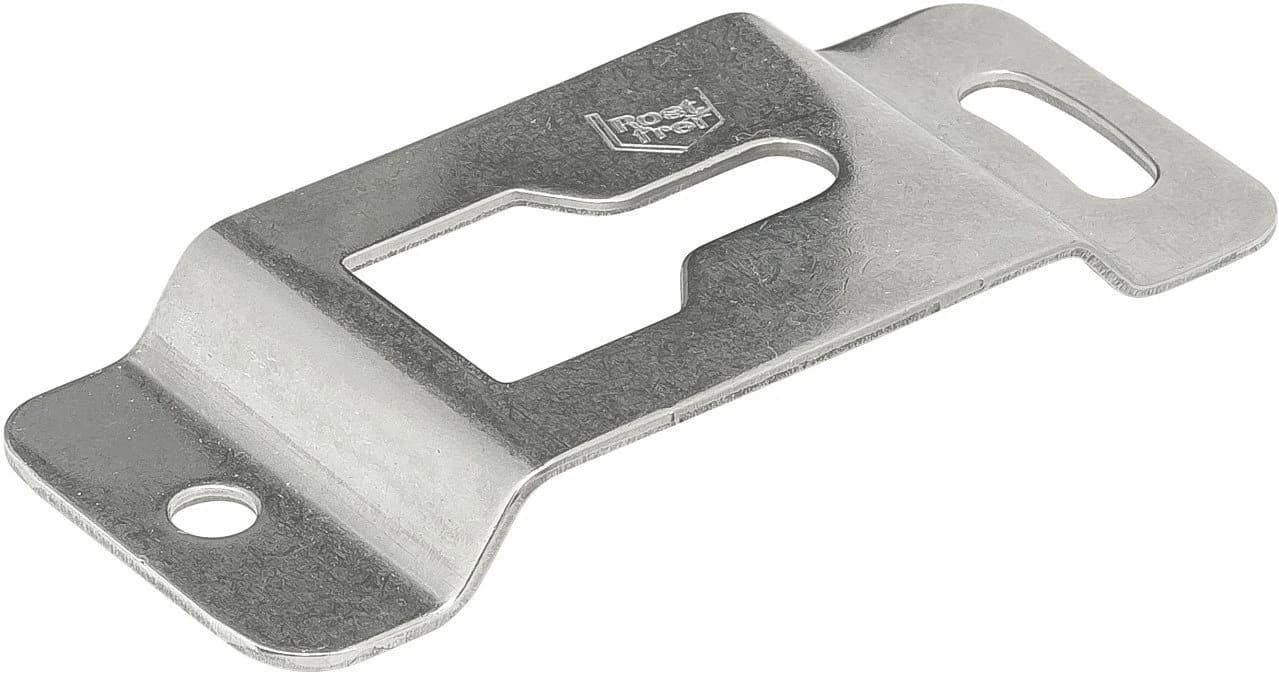 Vormann Aufhängelasche Edelstahl 74 x 32 mm - Bild 2