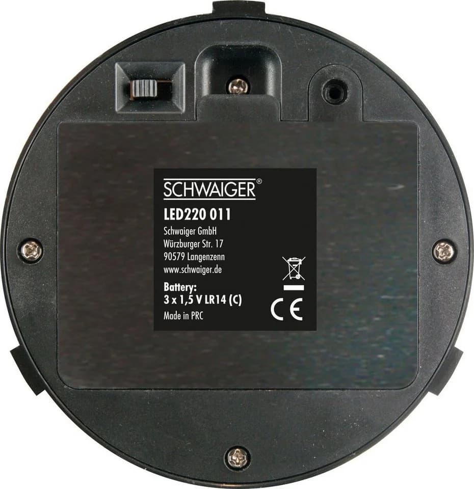 Schwaiger LED Außen-Wandleuchte weiß mit Bewegungsmelder - Bild 5
