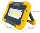 Schwaiger LED Arbeitsleuchte WLED10 531, COB-LED, Batteriebetrieben Bild 3