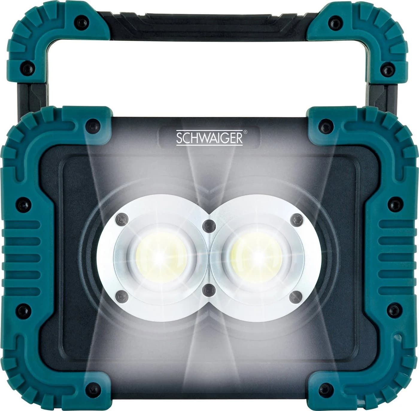 Schwaiger LED Arbeitsleuchte WLED210 Schwarz 3 Lichtmodi - Bild 3