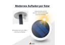 Schwaiger LED Außen-Stehlampe 658262 mit Solarmodul & RGB-Farbwechsel Bild 4