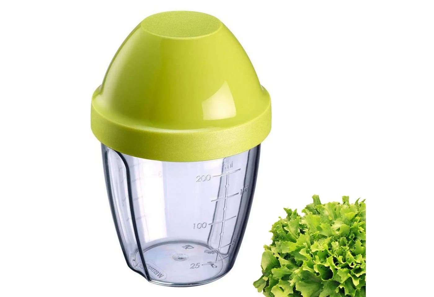 WESTMARK Dressing Shaker »Mix-Ei« 0,25 l apfelgrün transparent - Bild 2