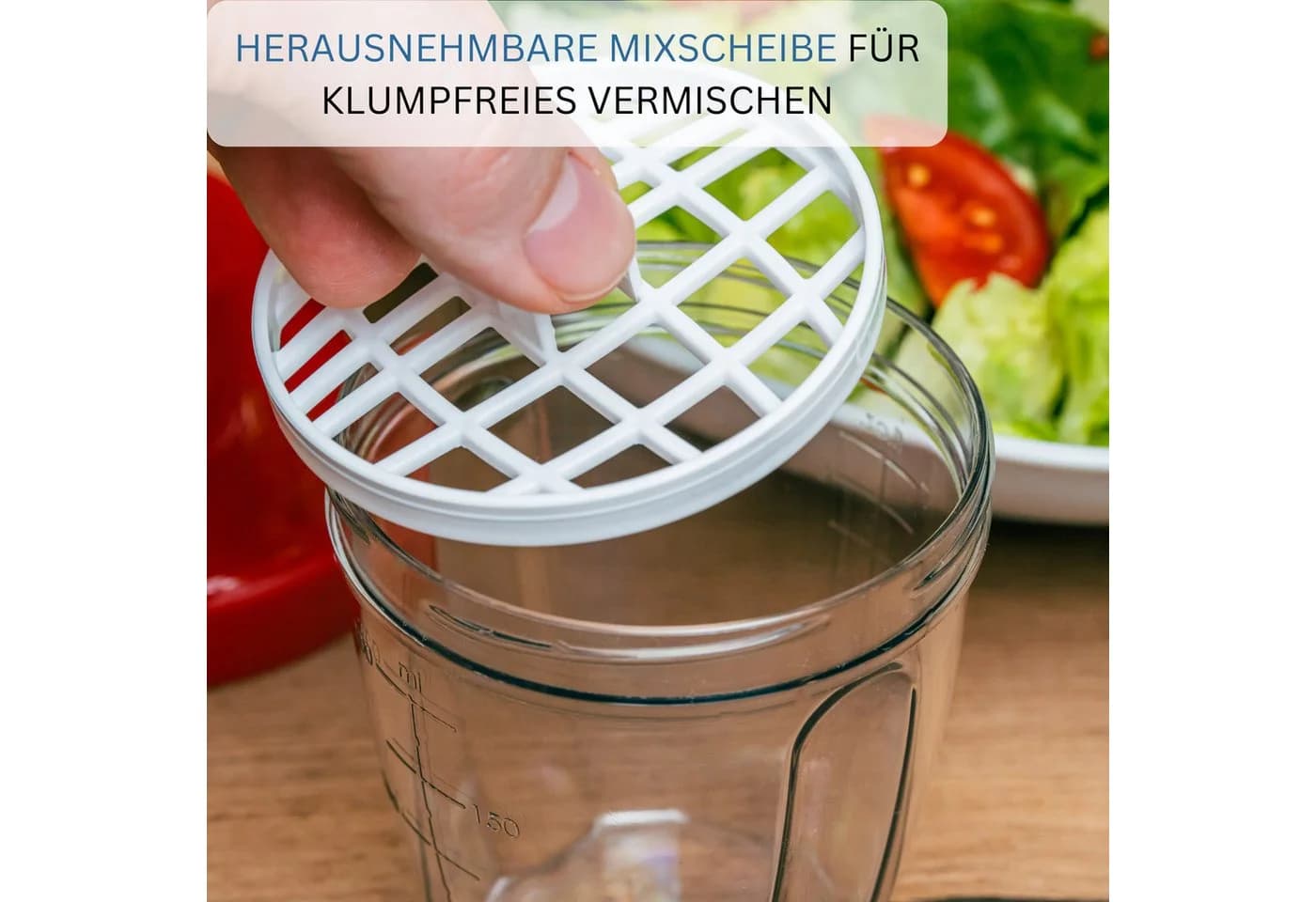 WESTMARK Dressing Shaker »Mix-Ei« 0,25 l apfelgrün transparent - Bild 3