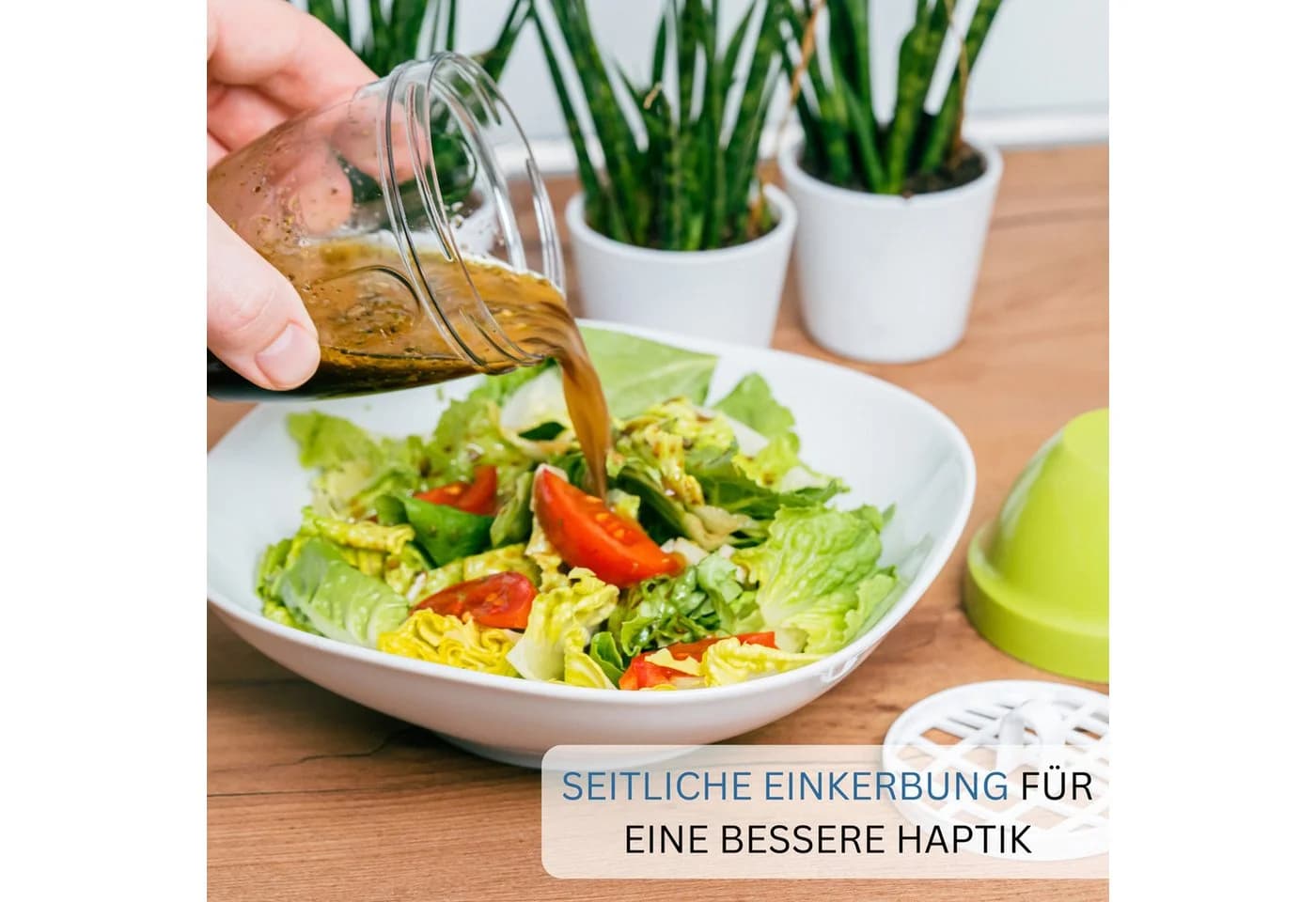 WESTMARK Dressing Shaker »Mix-Ei« 0,25 l apfelgrün transparent - Bild 5