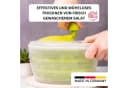 WESTMARK Salatschleuder Spinderella Grün Transparent Bild 1