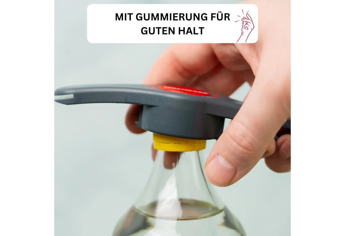 WESTMARK Multiöffner Set 2tlg. Silber/Rot Stahl - Bild 5