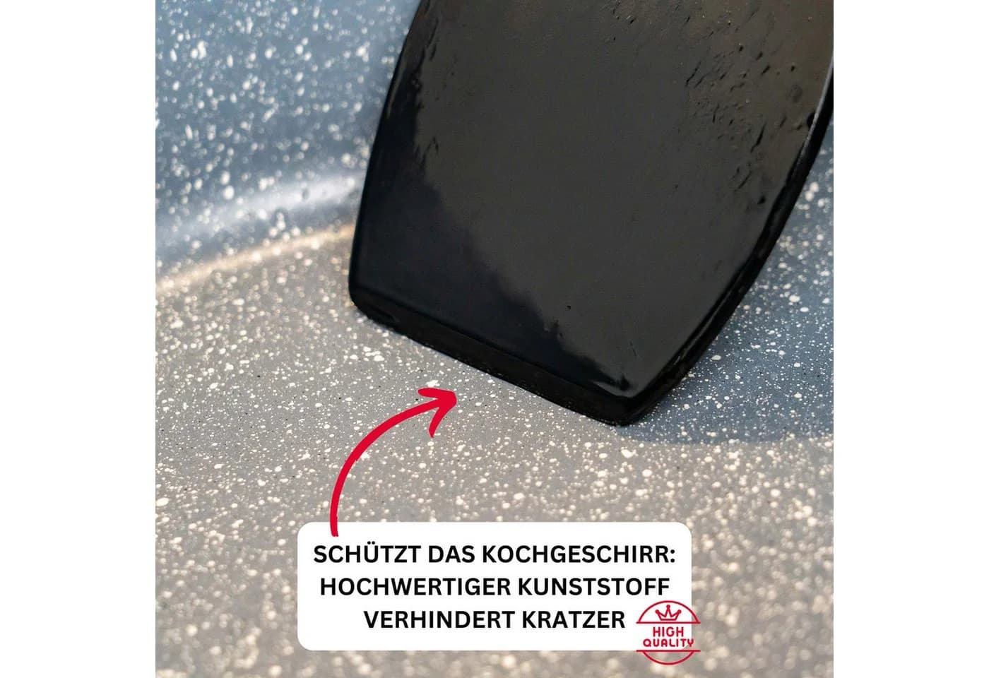 WESTMARK Pfannenwender 2er Set Schwarz Kunststoff - Bild 4