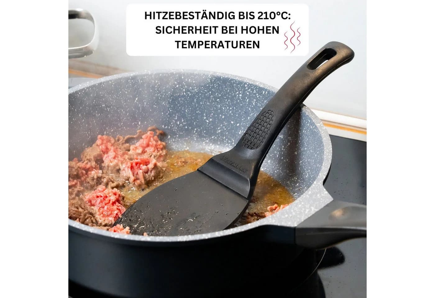 WESTMARK Pfannenwender 2er Set Schwarz Kunststoff - Bild 5