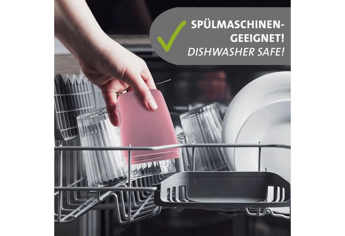 WESTMARK Lunchpot 1150ml Rosa 3-teilig - Bild 3