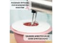 WESTMARK Rührschüssel mit zweigeteiltem Deckel 2,5 l Rosa/Weiß Bild 1