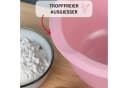 WESTMARK Rührschüssel mit zweigeteiltem Deckel 2,5 l Rosa/Weiß Bild 4