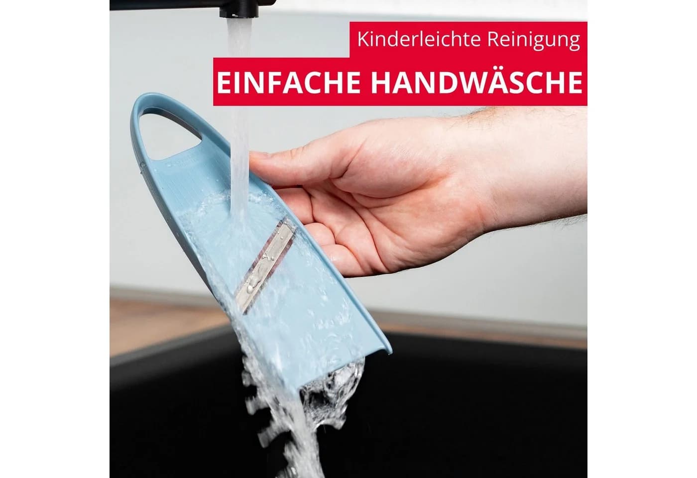 WESTMARK Gemüsehobel Hobelix Blau Edelstahl - Bild 5