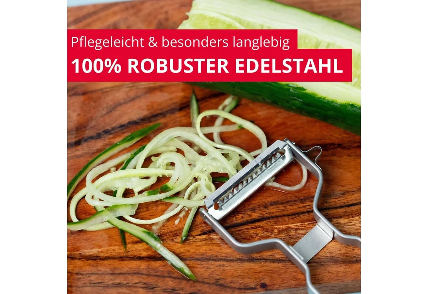 WESTMARK Sparschäler Julienne Edelstahl Silber