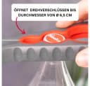 WESTMARK Multiöffner Anthrazit/Rot Ergonomisch Bild 5