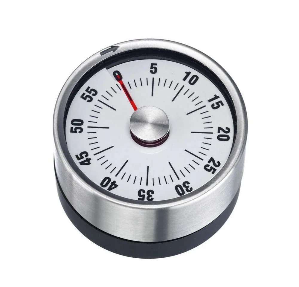WESTMARK Küchentimer Mechanisch Magnetisch 1-60 Minuten Edelstahl Silber - Bild 2