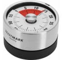 WESTMARK Küchentimer Mechanisch Magnetisch 1-60 Minuten Edelstahl Silber Bild 4