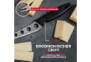 WESTMARK Profi-Käsemesser mit Aussparungen Schwarz/Silber Bild 3