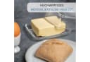WESTMARK Butterdose Dekorativ Glas Transparent Bild 1