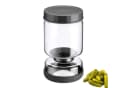 WESTMARK Abtropfglas 900 ml mit Sieb, Borosilikatglas, Schwarz/Transparent Bild 2