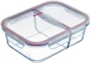 Westmark Glas-Frischhaltedose 980 ml, 2 Fächer, Transparent Bild 2