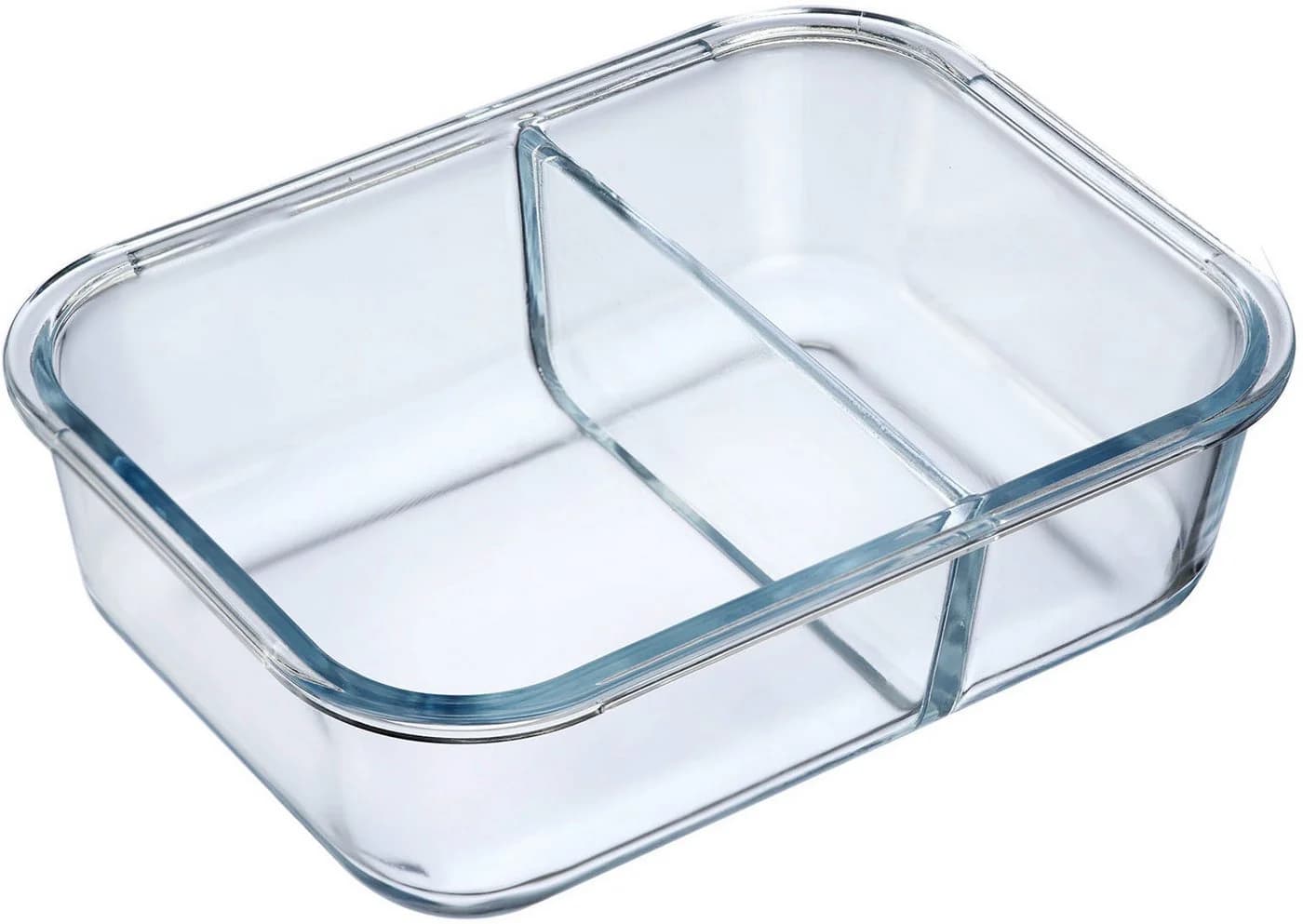 Westmark Glas-Frischhaltedose 980 ml, 2 Fächer, Transparent - Bild 3