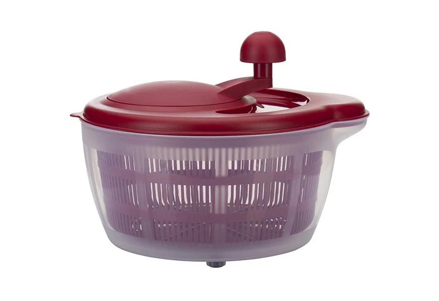WESTMARK Salatschleuder Fortuna 5l rutschfest rot - Bild 2