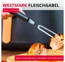 WESTMARK Fleischgabel Gallant Schwarz/Rot Bild 3