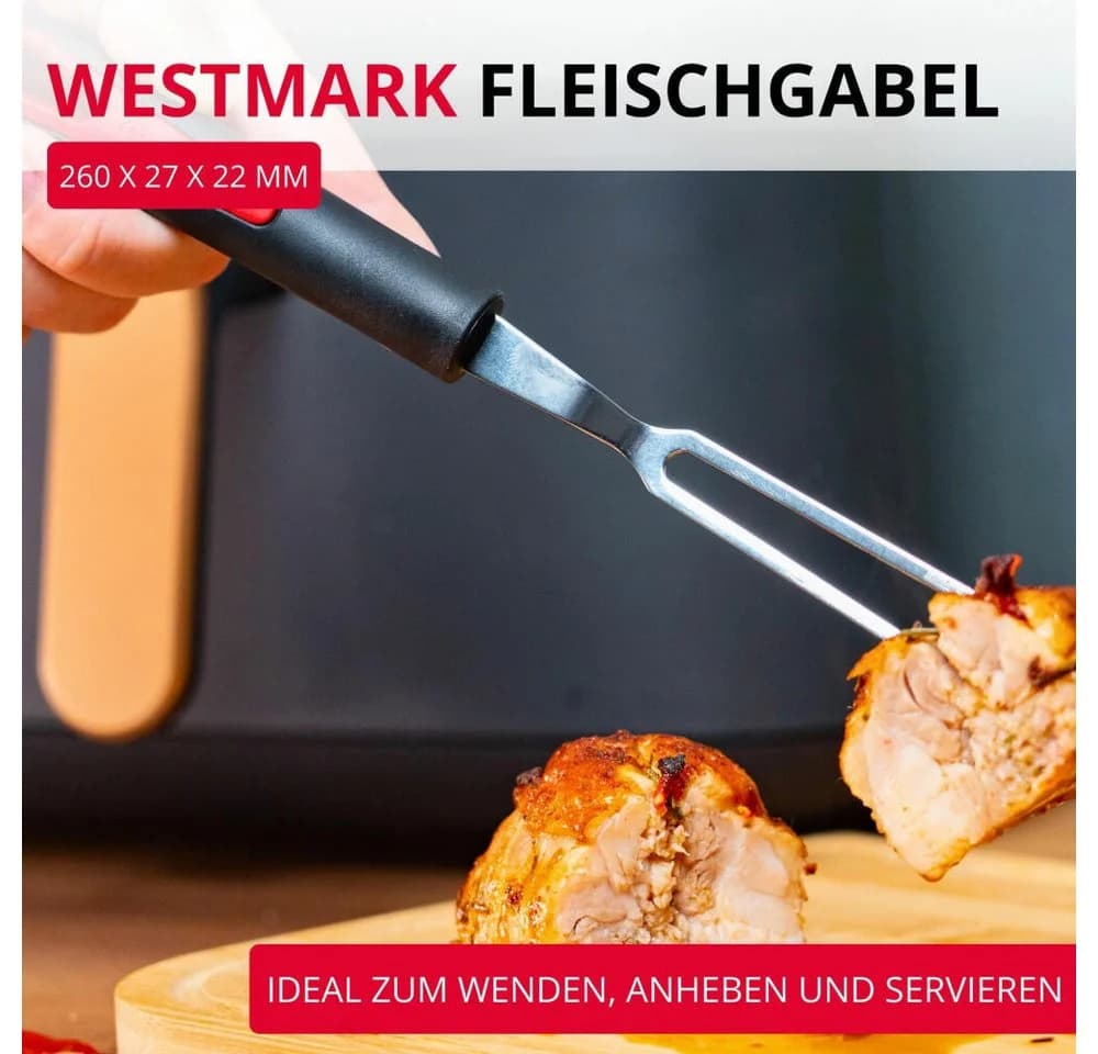 WESTMARK Fleischgabel Gallant Schwarz/Rot - Bild 3
