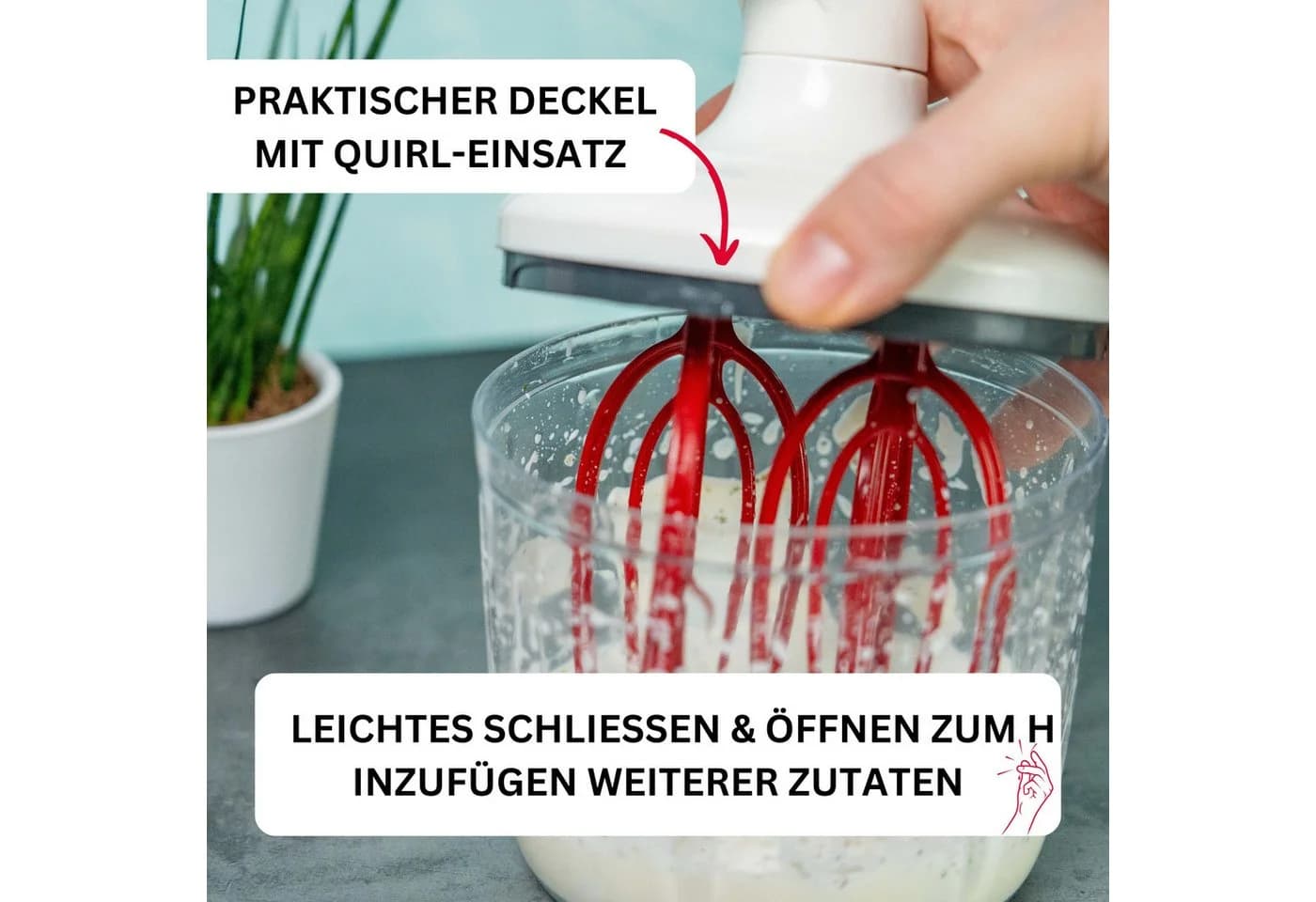 WESTMARK Rührquirl Ohne Strom 1 l Kunststoff Rührblitz - Bild 5