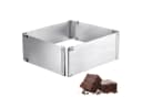 WESTMARK Verstellbare Backform Quadratisch Edelstahl Silber Bild 2