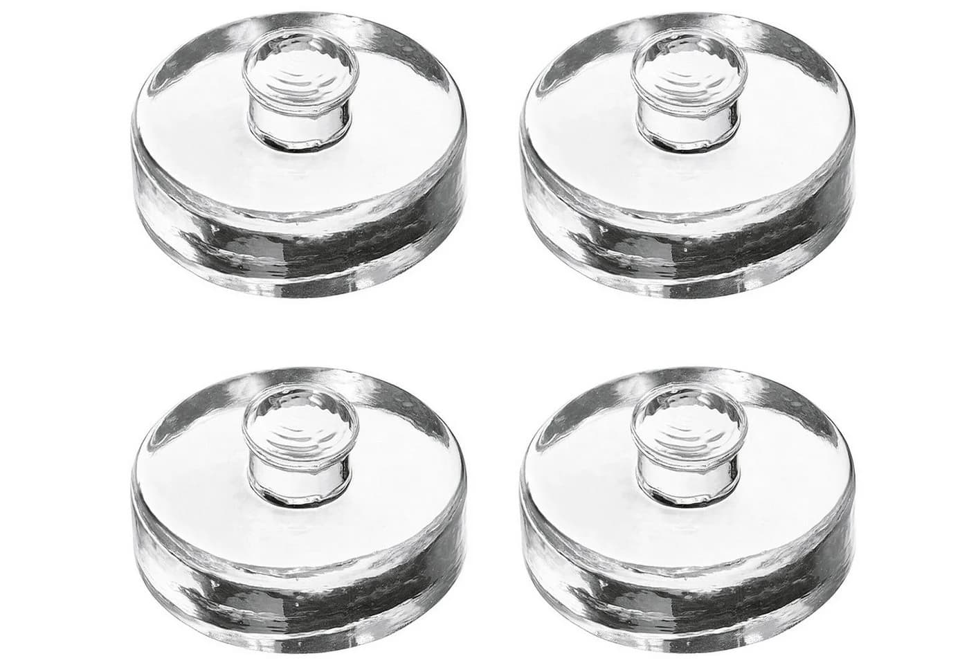 WESTMARK Fermentiergewichte 4-tlg. Kalk-Natron-Glas Ø 7 cm