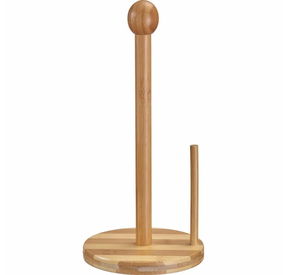 Bambus-Küchenrollenhalter Beige - Bild 2