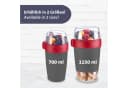 WESTMARK Mehrwegbecher Lunchpot Kunststoff 3 Fächer BPA-frei Bild 4