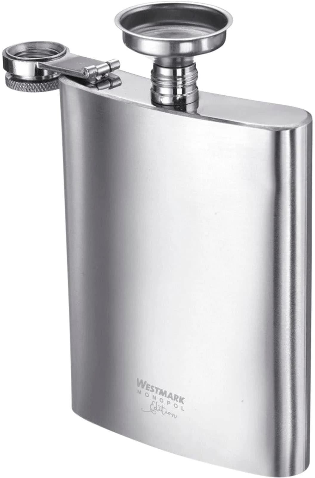 Westmark Flachmann Delano, 236 ml, Edelstahl, Silber