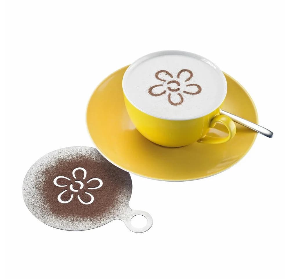 WESTMARK Motivschablone 3 Dekorierschablonen Cappuccino Silber - Bild 4
