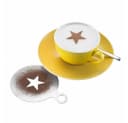 WESTMARK Motivschablone 3 Dekorierschablonen Cappuccino Silber Bild 5