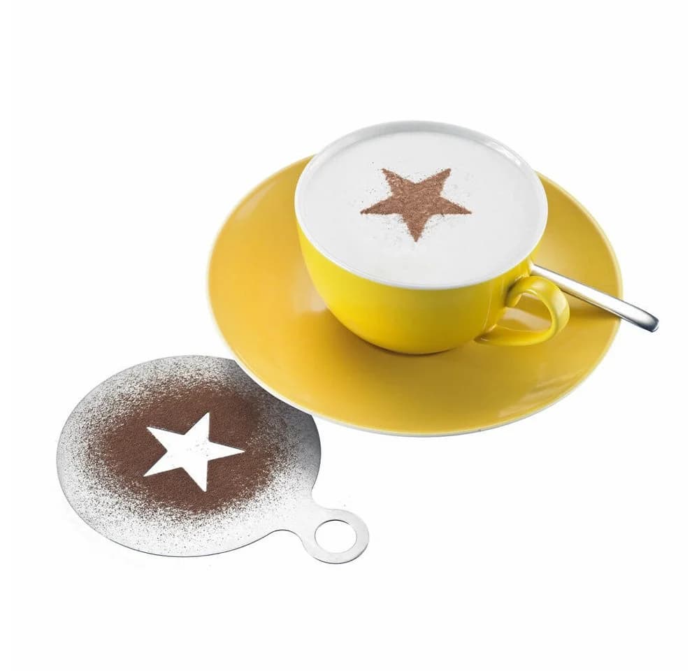 WESTMARK Motivschablone 3 Dekorierschablonen Cappuccino Silber - Bild 5
