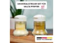 WESTMARK Universalstreuer Set Paris-Snap 2tlg Glas Weiß/Transparent Bild 1