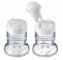 WESTMARK Universalstreuer Set Paris-Snap 2tlg Glas Weiß/Transparent Bild 2