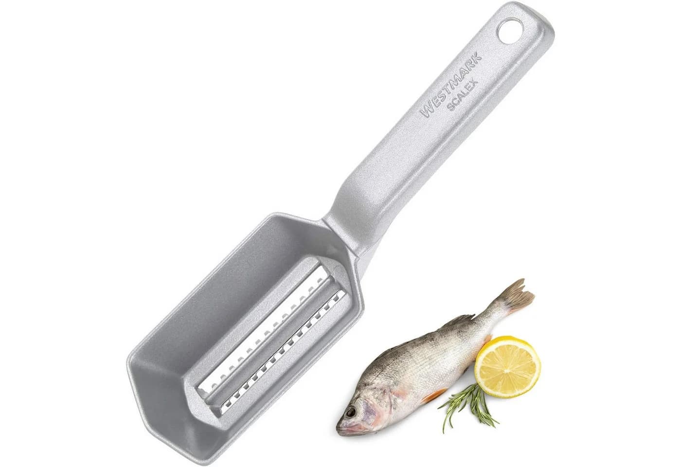 WESTMARK Fischentschupper Scalex mit Edelstahlklinge und Aluminiumgriff - Bild 2