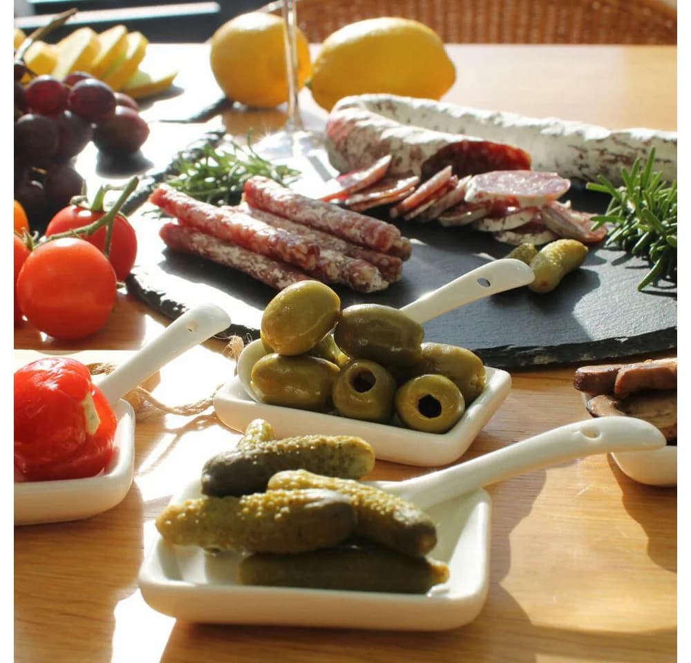 WESTMARK Keramik-Löffel Weiß 6er Set Tapas - Bild 4