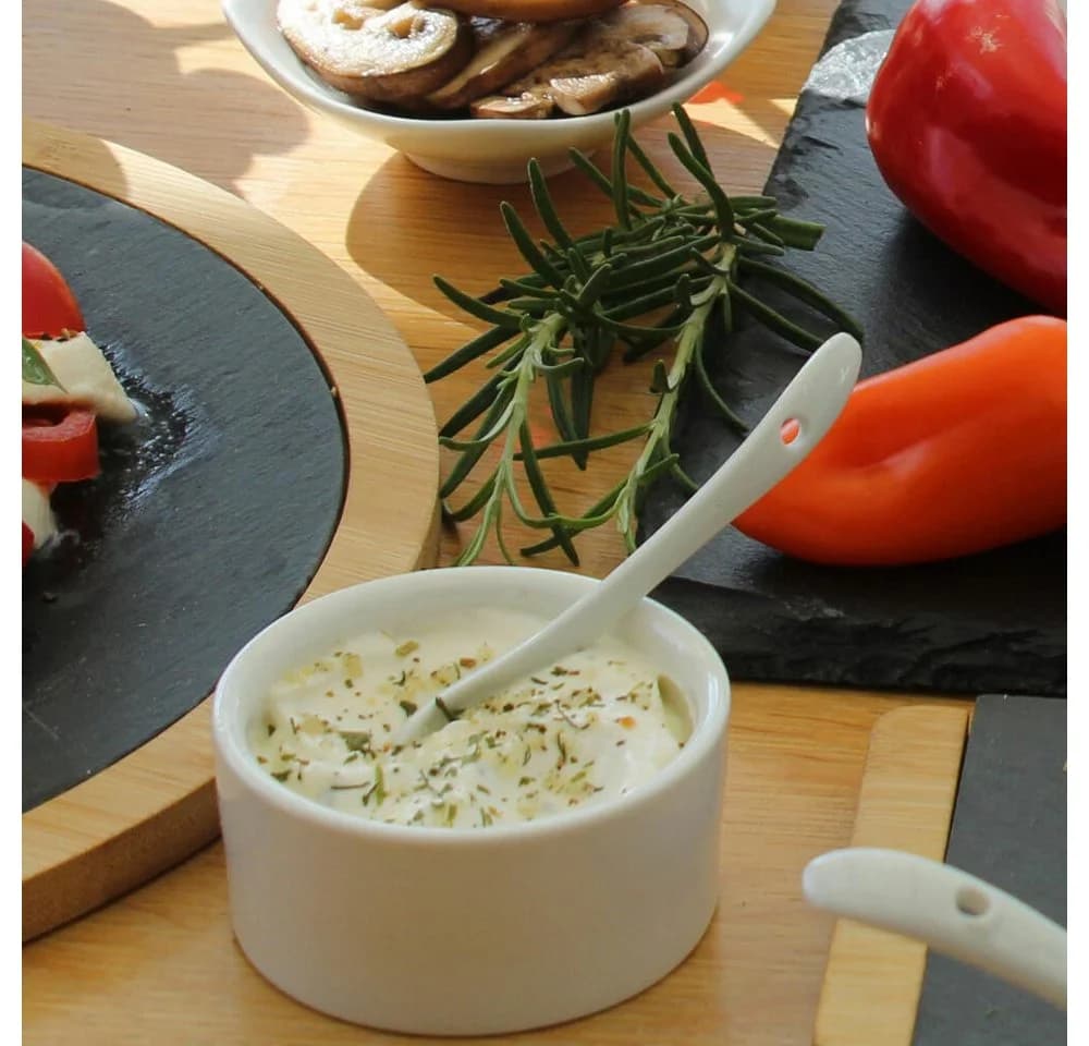 WESTMARK Keramik-Löffel Weiß 6er Set Tapas - Bild 5